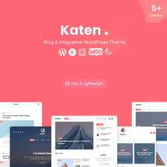 Katen – Blog & Magazine WordPress Theme