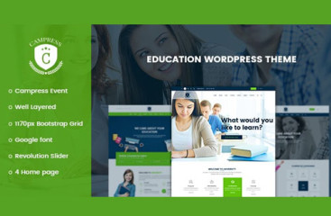 Campress – Responsive Education WordPress Theme