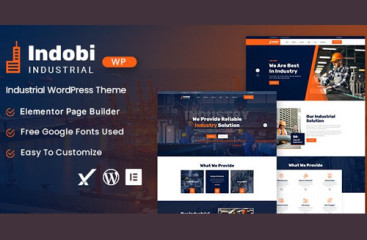 Indobi – Industrial WordPress Theme