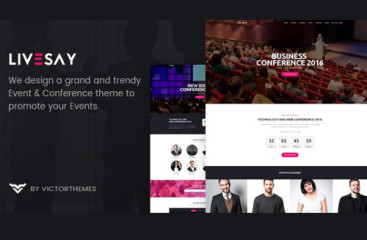 Livesay – Event & Conference WordPress Theme