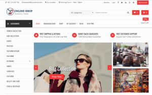 OnlineShop - theme bán hàng wordpress