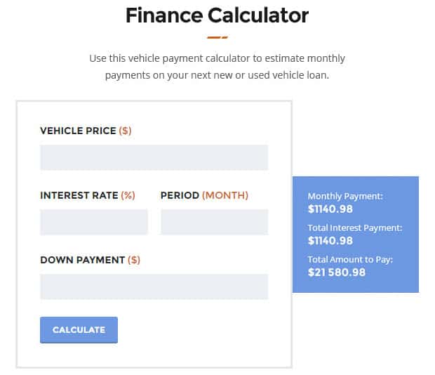 Finance-Calculator