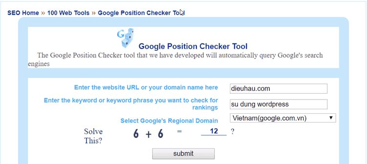 Google-Rank-Checker