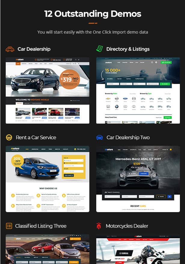 Motors-theme-demo