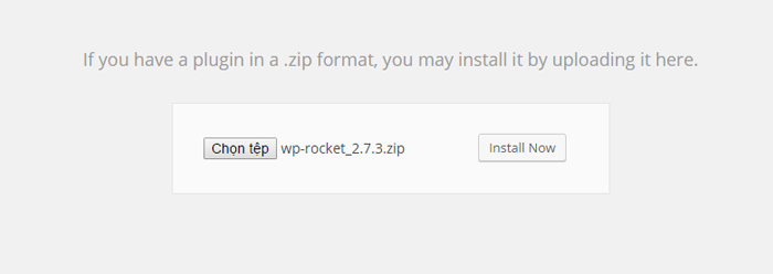 hướng dẫn cài đặt plugin wp rocket