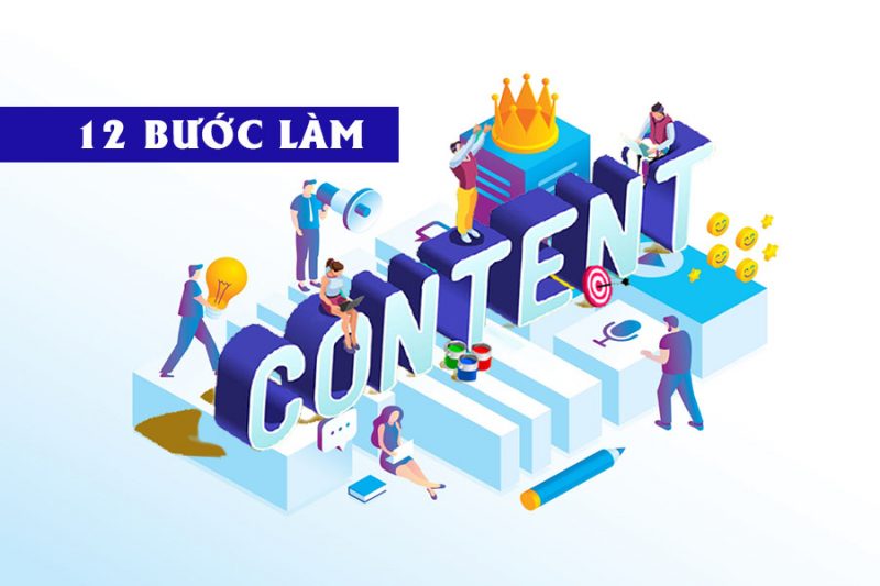 các bước làm content marketing hiệu quả