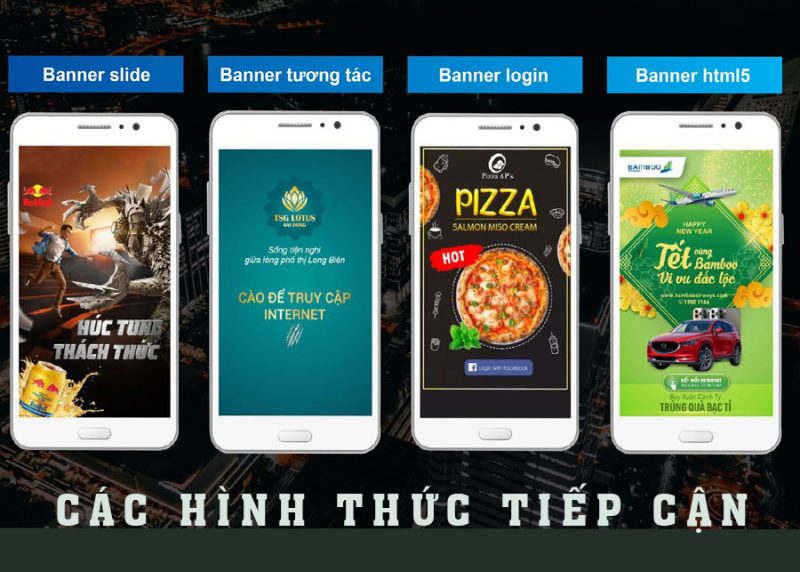 hình thức tiếp cận