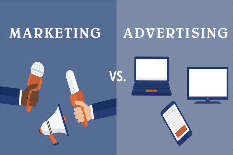 Phân biệt giữa marketing và quảng cáo