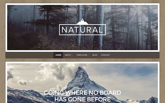 Natural-Lite-theme