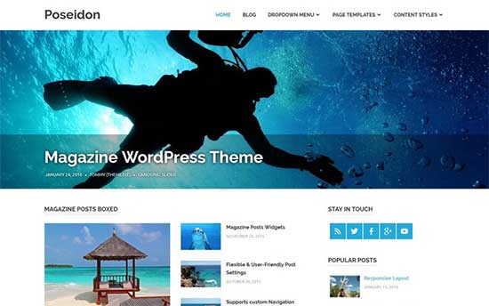 Poseidon-theme