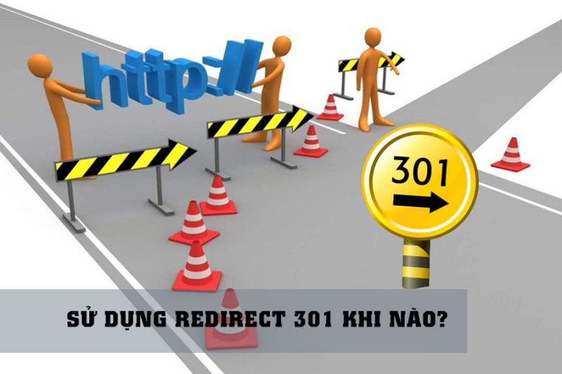 sử dụng redirect 301 