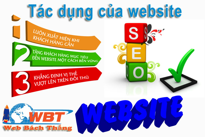 Tác dụng của website là gì