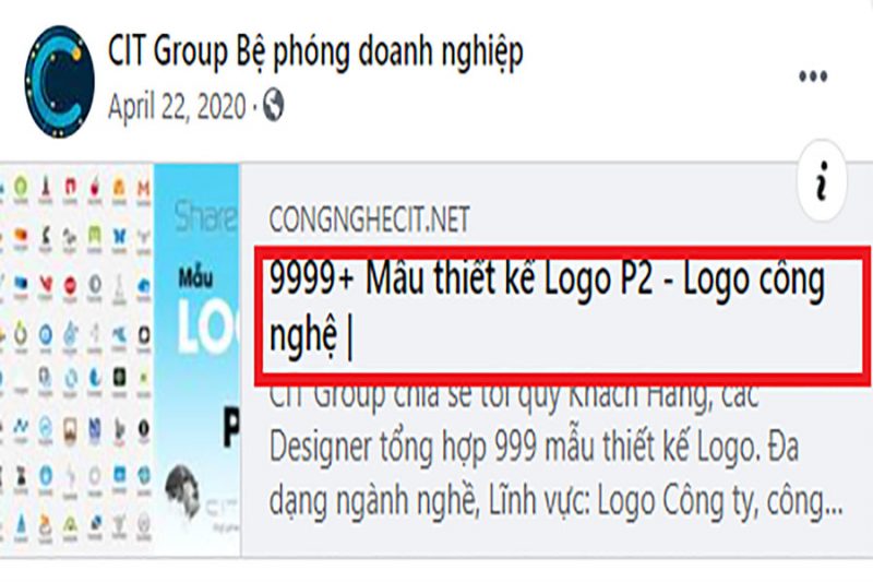 tiêu đề seo trên facebook